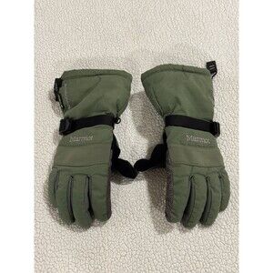 Marmot Gloves Green/Gray Randonnee Sz X-Small Unisex